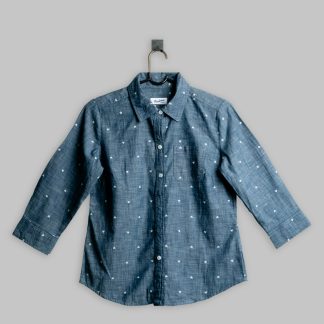 54Nt58 Men's Long Sleeve Oxford Shirt — Regular Fit Button-Down